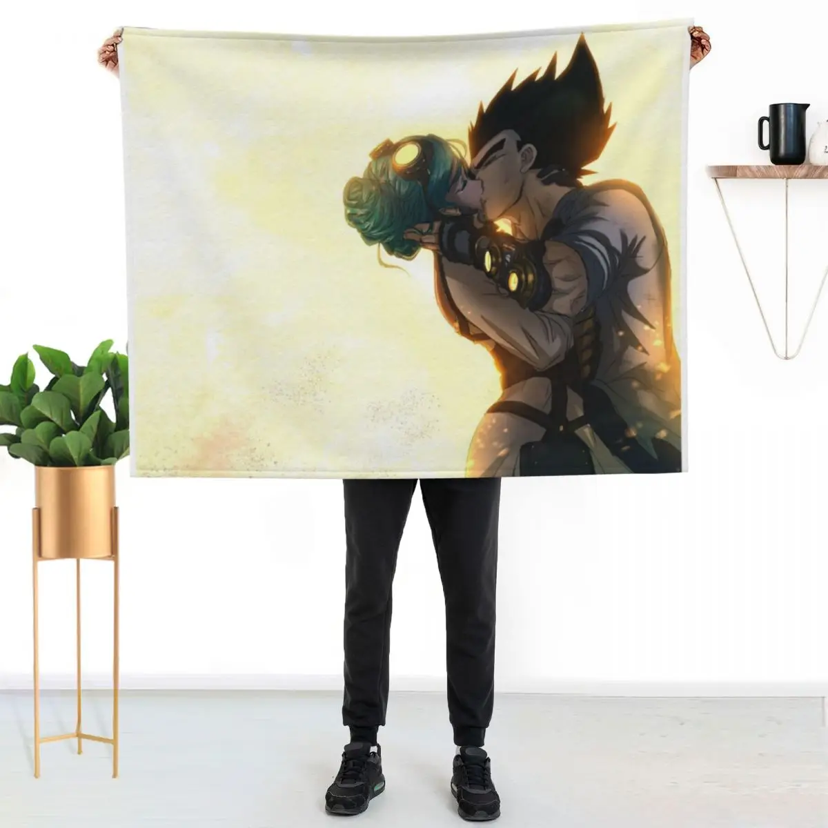 Of Stars, Steam and Pride Throw Blanket manga Thermal Thermals For Travel For Baby Hairys blankets and throws Blankets