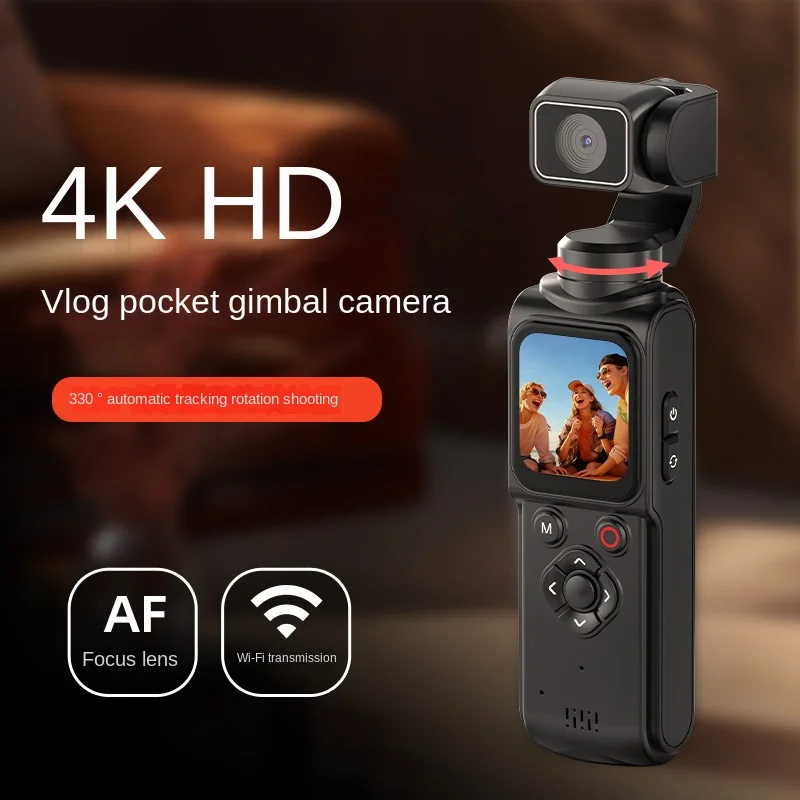 4K Sports Action Camera with WiFi Remote Control 1.72" IPS S