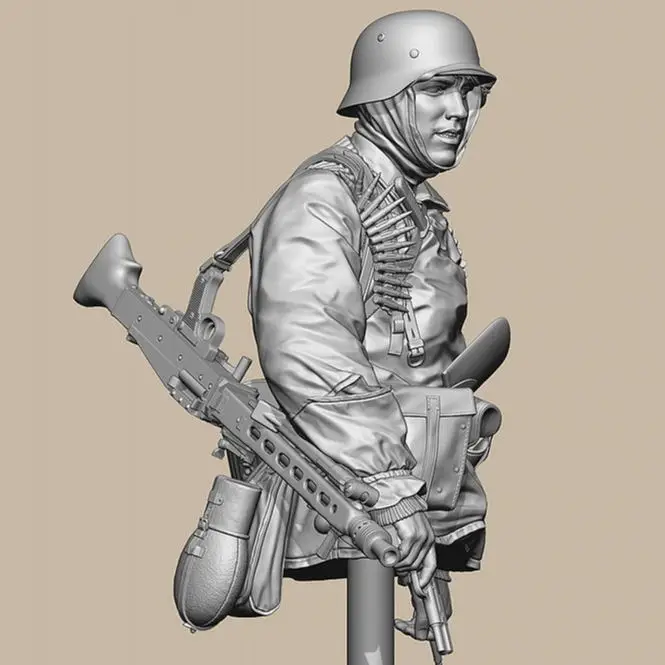 1/10  Resin Model Bust GK，Unassembled and unpainted kit