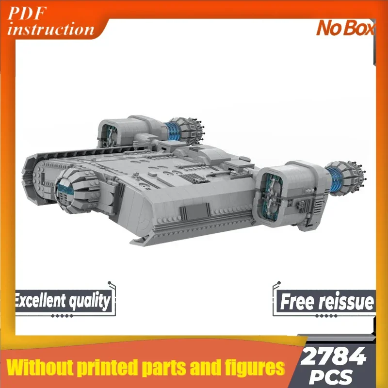 

Модель звездного линкора Moc, строительные кирпичи Megaroyales, технология Raumschiff, модульные блоки, подарочные игрушки, наборы «сделай сам», сборка, Рождество