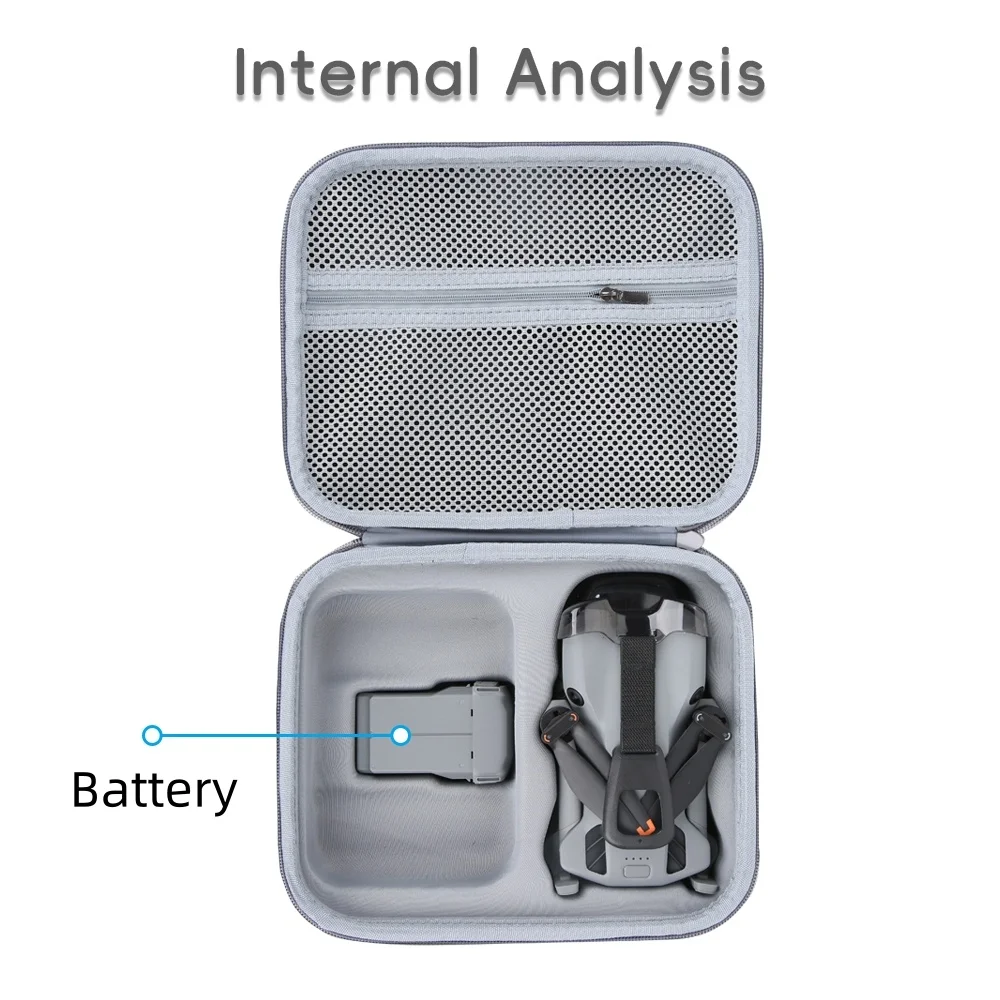 حقيبة تخزين DJI MINI 5 pro حافظة واقية مضادة للضغط ومضادة للصدمات للطائرة بدون طيار