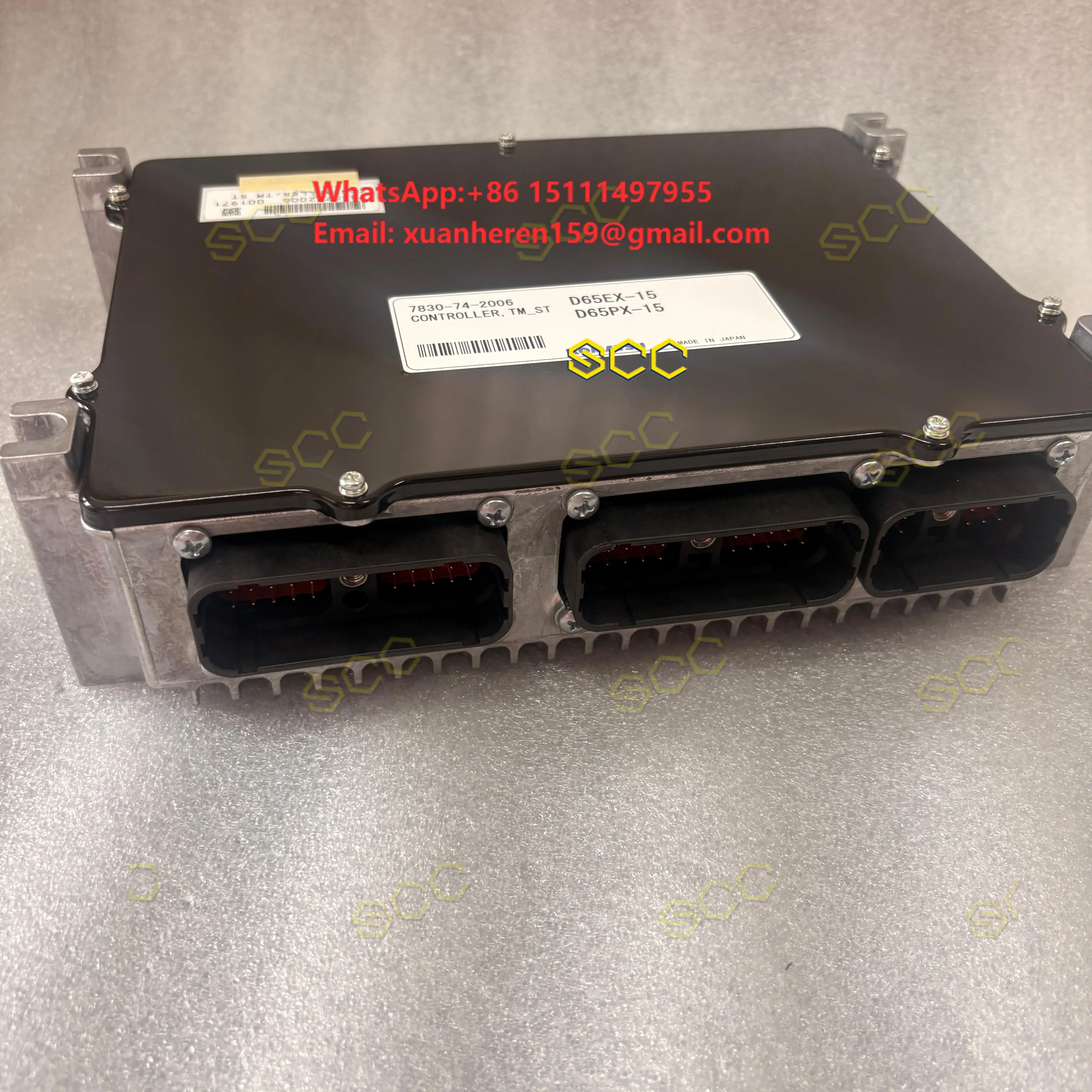 7830-74-2003 7830742003  ECM Complete Kit With Program 7835-12-3000 7835-12-3007 for KOMATSU PC200-7 PC220-7