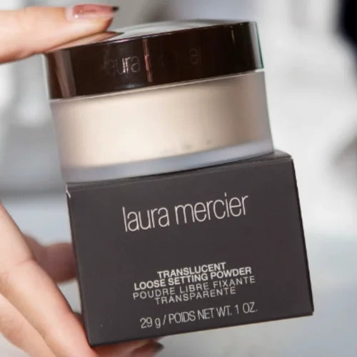 Imagen 2 del producto Polvo suelto, luz suave, polvo de miel transparente, Control de aceite transpirable, polvo mate, polvo de ajuste impermeable, maquillaje para mujer