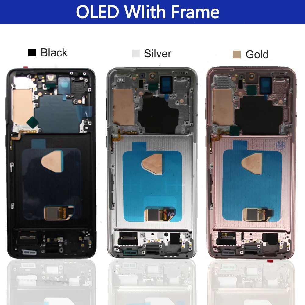 Imagem -03 - Tela Lcd Super Amoled para Samsung Galaxy S21 Mais 5g Montagem do Digitalizador da Tela Sensível ao Toque para S21 Plus G996b G996u