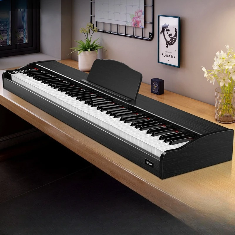 

Digital 88-key Heavy Hammer Electric Piano Portable Adult Beginner Kindergarten Teacher Professional Grade Electronic Piano Home