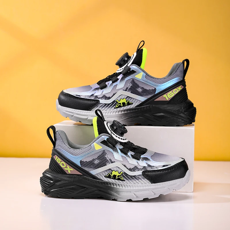 

Детская спортивная обувь для мальчиков, новая дышащая обувь с двойной сеткой, удобная прогулочная обувь для девочек, школьная универсальная повседневная прогулочная обувь