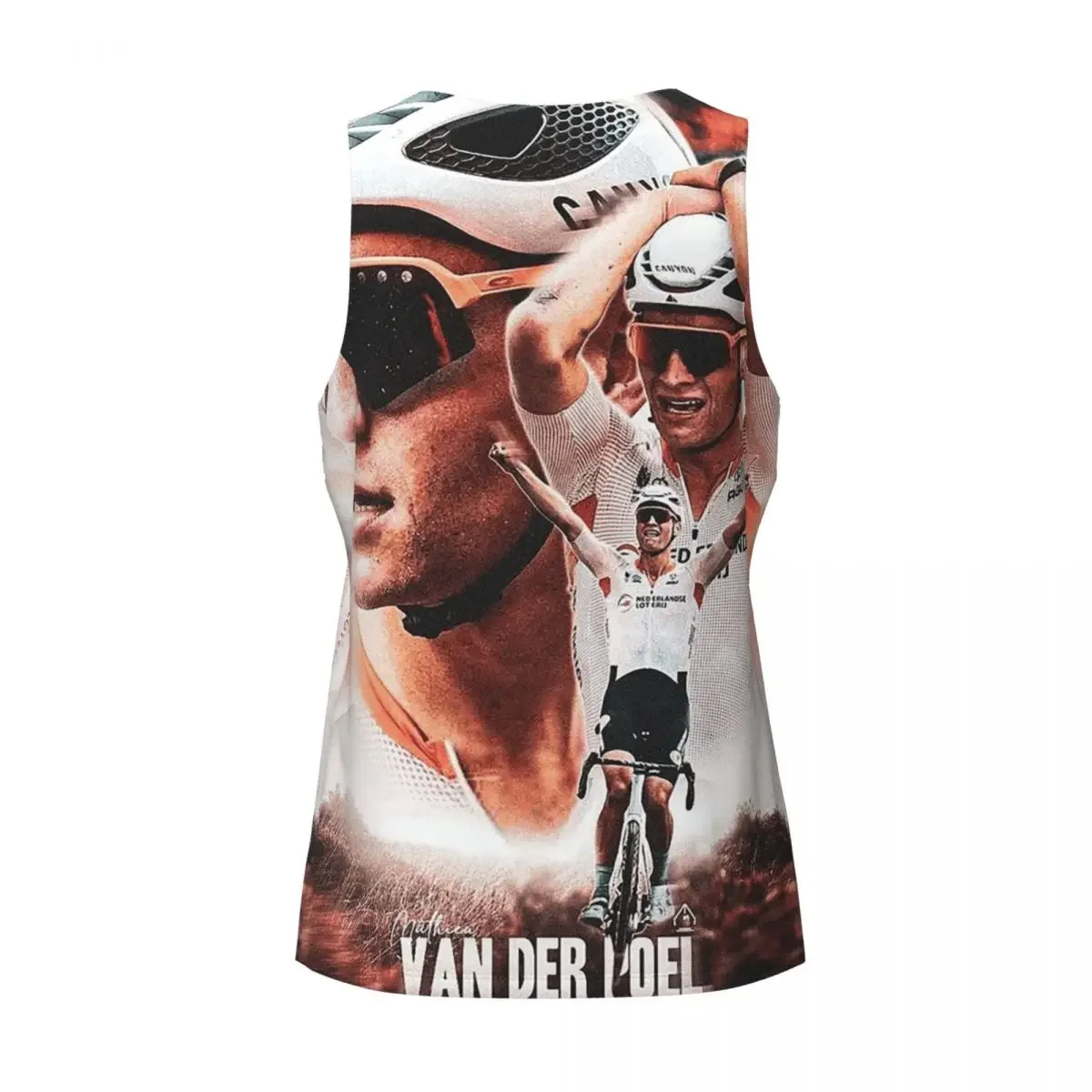 Quick Dry Mathieu Van Der Poel Cyclist MVDP Dutch Cyclist College Gym Tank Muscle Sleeveless Shirt Bodybuilding Breathable Vest view 3