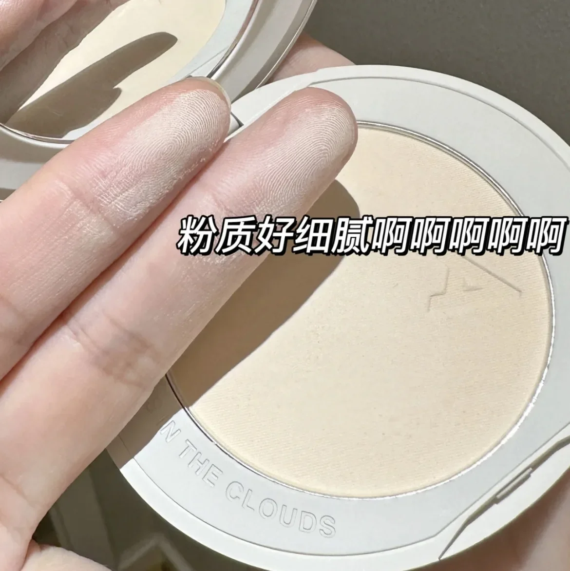 RedEarth Cipria in polvere Cipria anti-anello Impostazione Trucco complementare Non rimozione del fondotinta per trucco Cuscino cosmetico compatto