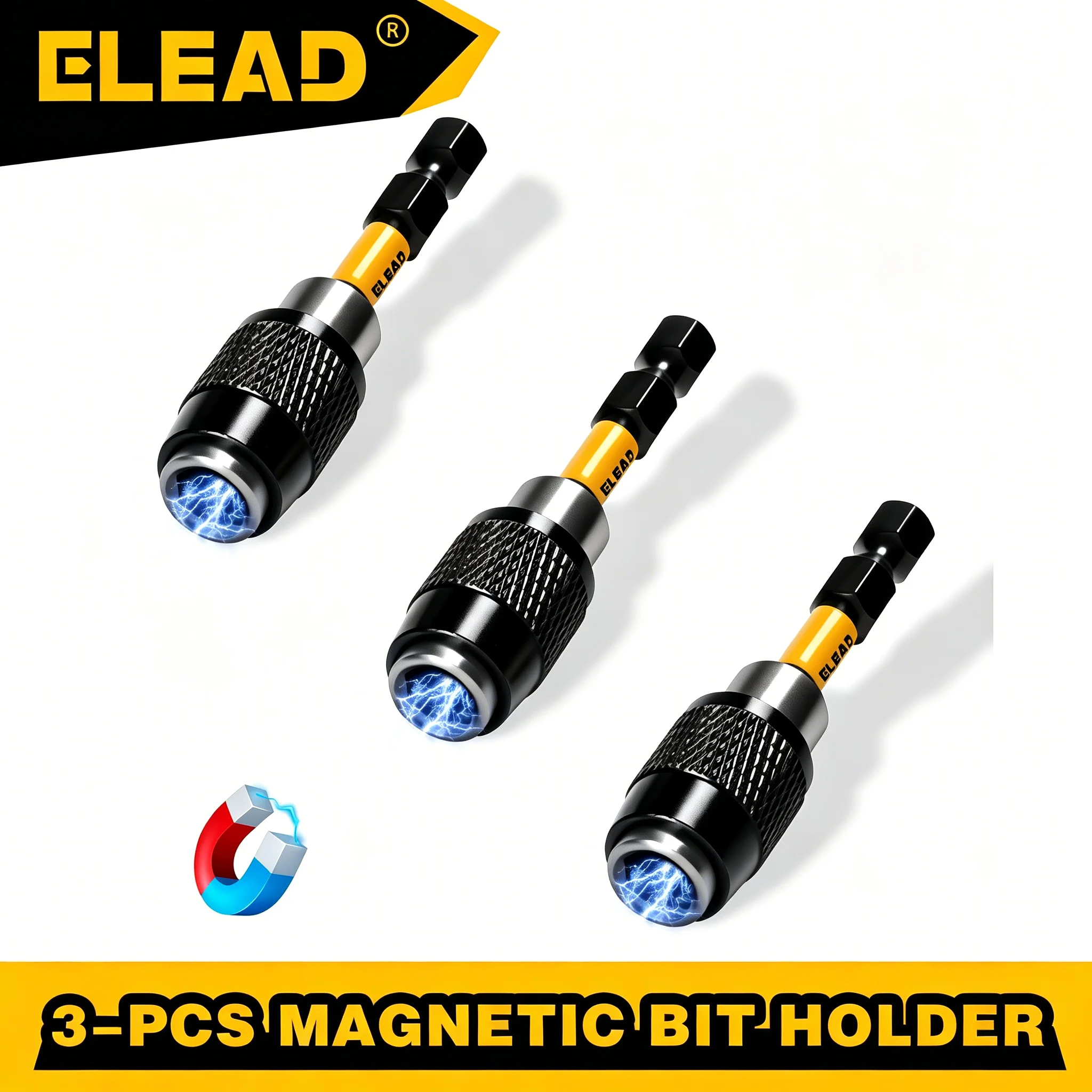 ELEAD 3Pcs S2 Steel 1/4