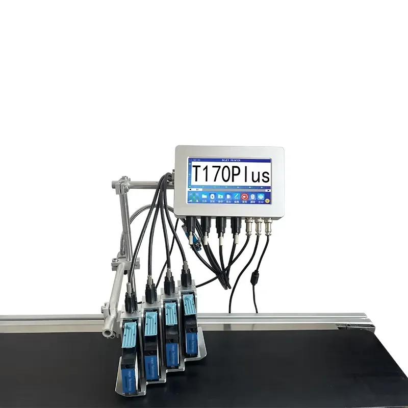 Automatic Inkjet Printer for Plastic Bottle Metal Industrial Online Thermal Inkjet Printing Machine for Production Line