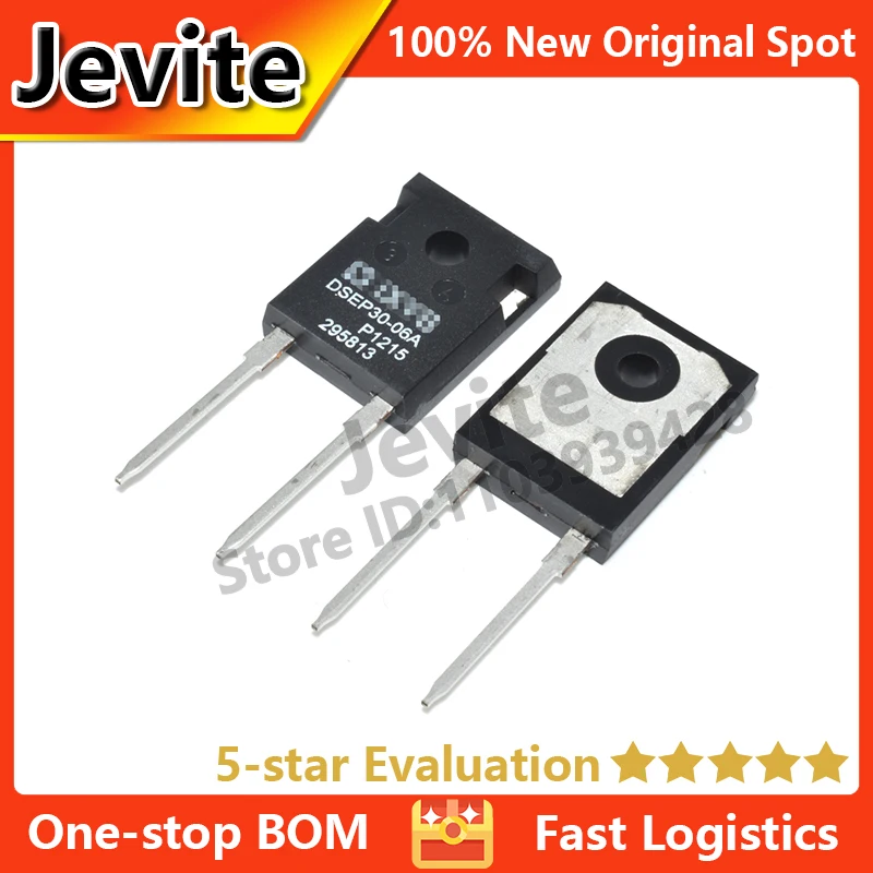 

Jevite 100% новый Φ контроллер 50 единиц/lote оригинальная Электроника 600V 30A TO-247 диодный транзистор