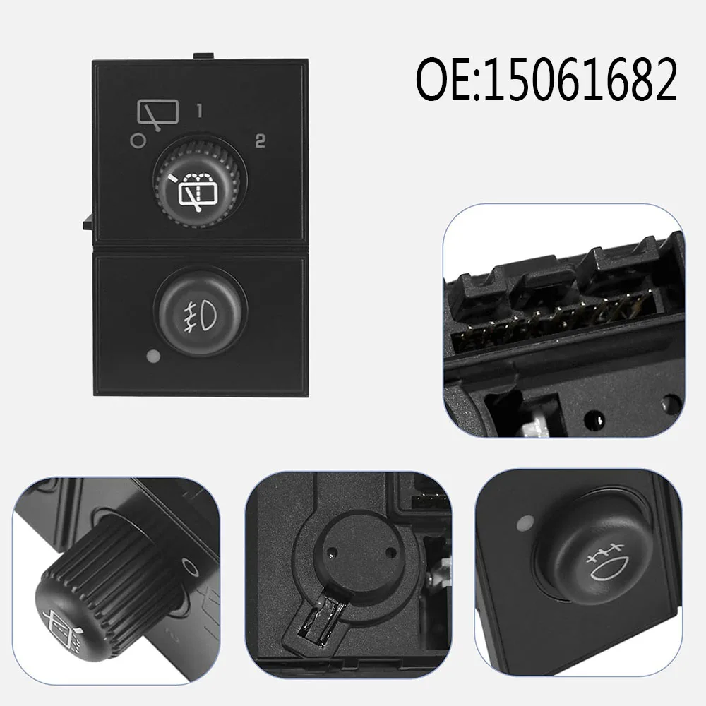 

Автомобильные аксессуары 15061682 Для GMC Yukon Chevrolet Suburban 2003 2004 2005 2006, противотуманные фары, задний переключатель управления стеклоочистителем, детали
