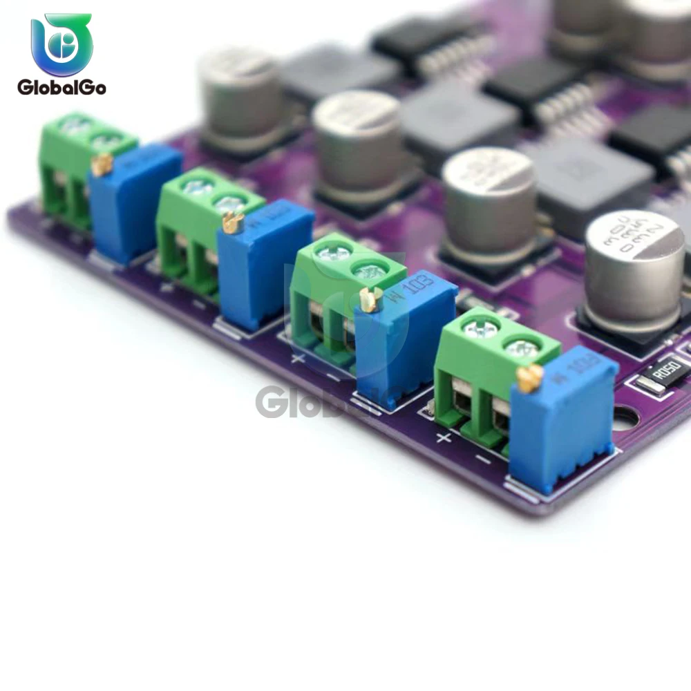 DC12V-24V قابل للتعديل الجهد بطارية شحن مجلس وحدة 4.4A كبير الحالي 18650 21700 ليثيوم الحديد الفوسفات شحن وحدة