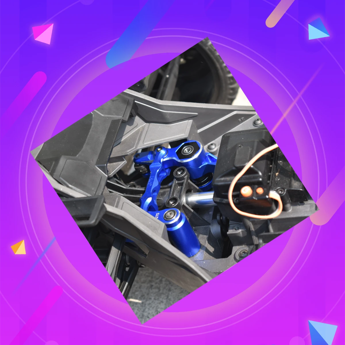 

GPM TRAXXAS 1/6 XRT 8S Funco pro Sand Переднее рулевое управление автомобиля в сборе с ЧПУ, сплав 7075 78086-4