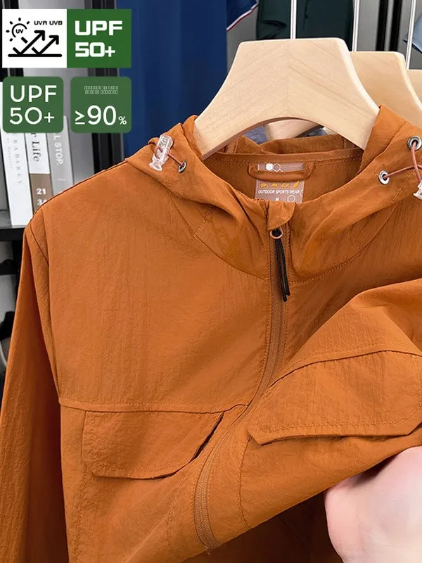 

Летняя легкая дышащая повседневная уличная шляпа, солнцезащитная одежда, мужской топ из полиэстера и нейлона Cosite Fiber