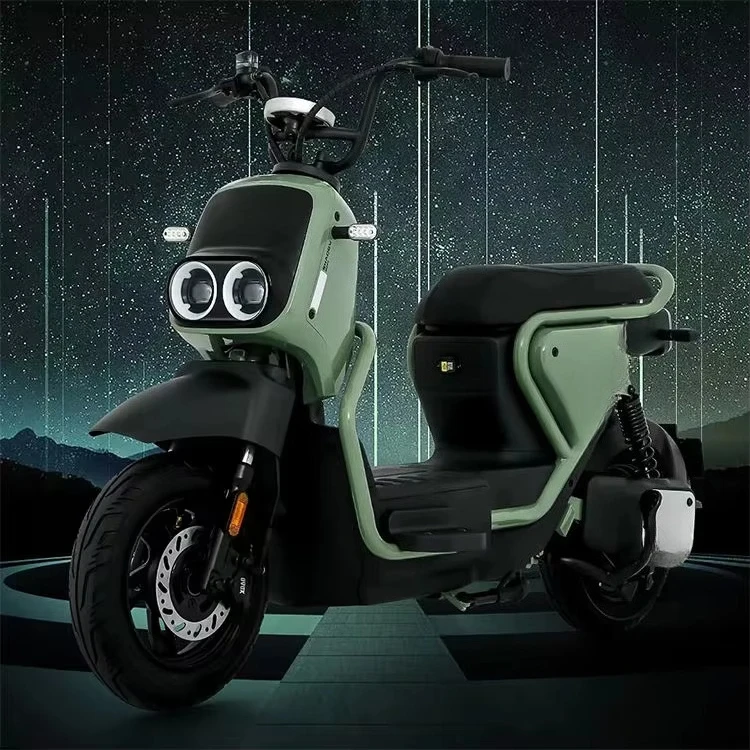 QQW China Factory Wholesale Electric Bike Adult Popular Design 2 Wheel Open Ebike Retro Motorcycle Style Hot Sale