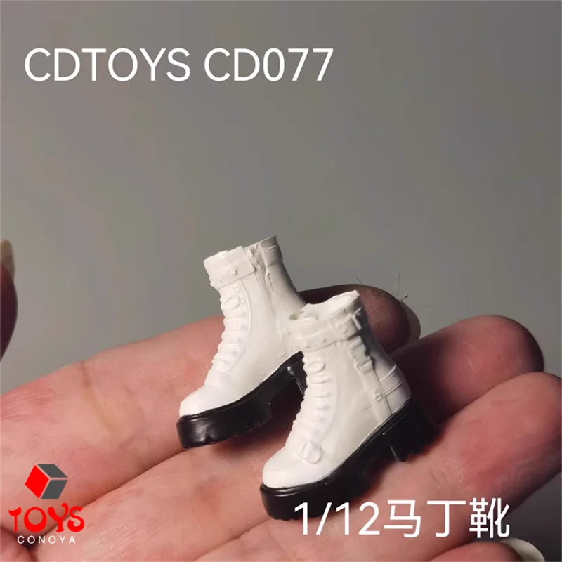 【2024 Q4】cdtoys 1/6 Scale cd077 Martin Boots Thick-soled Shoes Model Fit 12