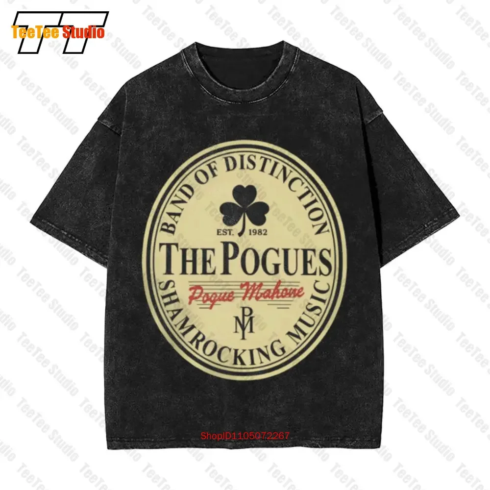 Irish Stout Pogues Tribute Irish Punk Music Vintage Oversized T-Shirt YNW7