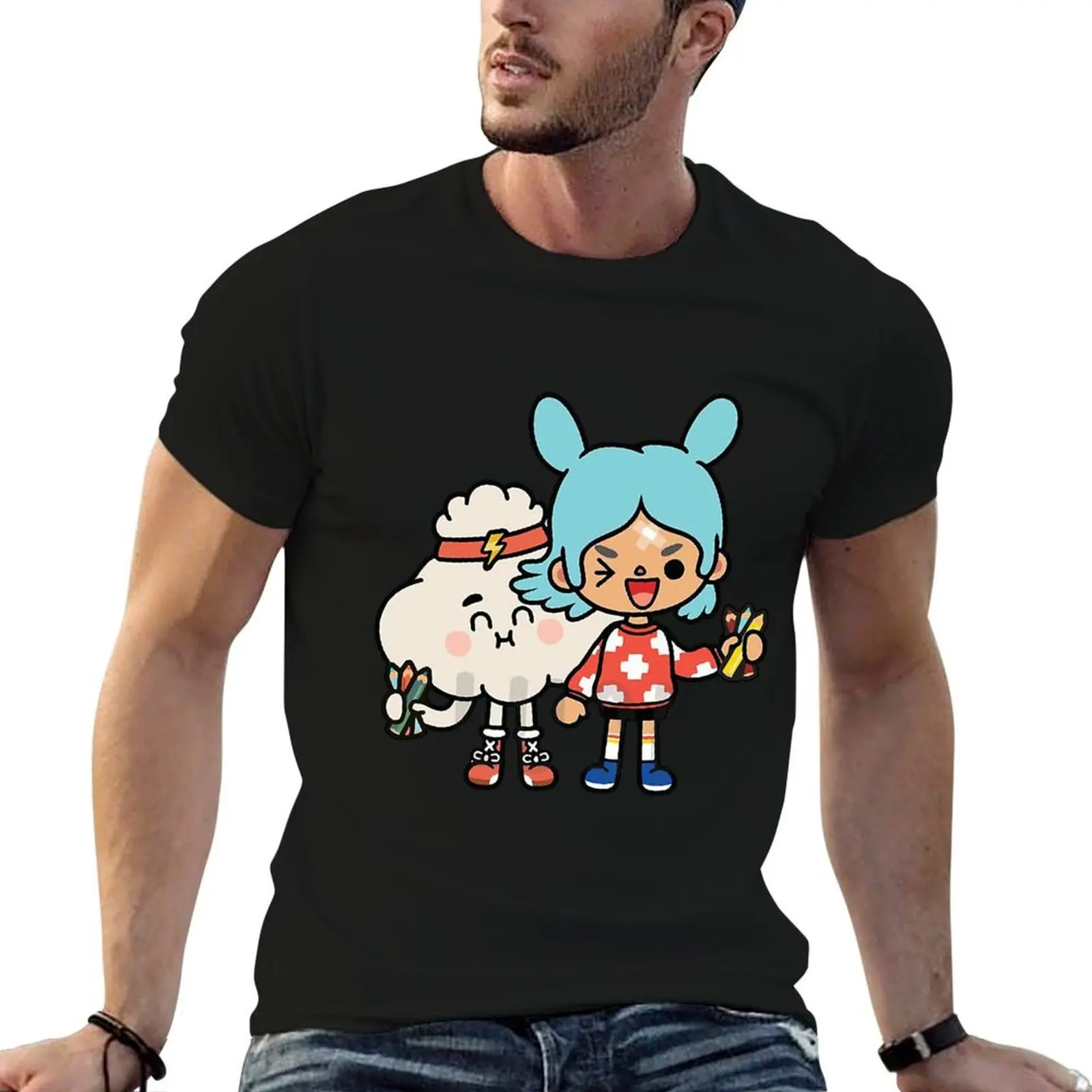 

toca boca T-Shirt graphic t shirts for man funny t shirts man T-Shirt