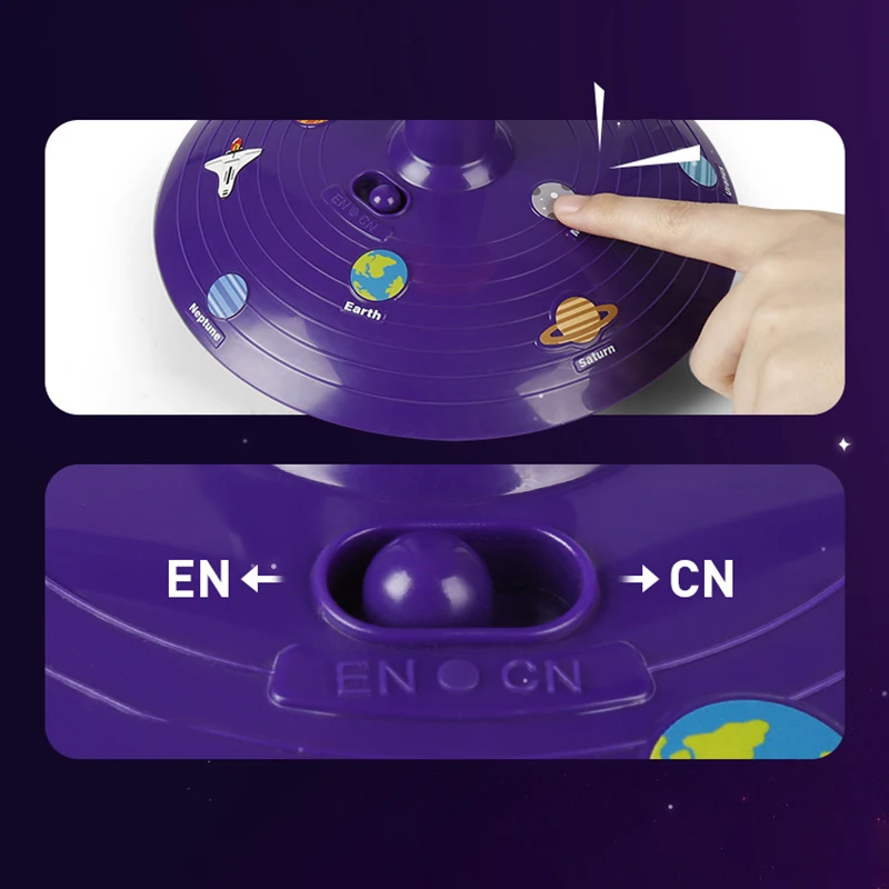 صديقة للبيئة النظام الشمسي السماء العارض LED الدورية التحكم الصوتي مشغل موسيقى التكنولوجيا لتقوم بها بنفسك القبة السماوية نموذج البخار التعليم #2