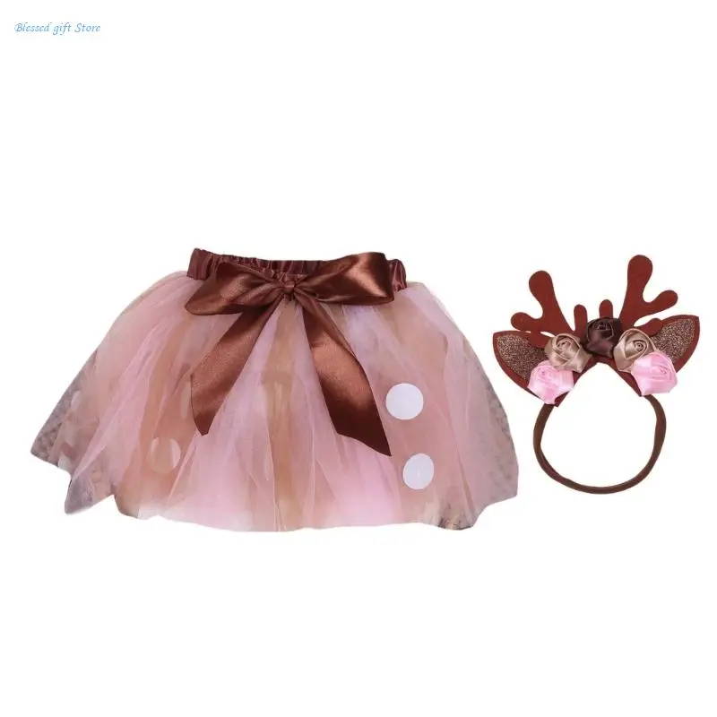 Accesorios para sesión fotos para bebé niña, regalo ducha recién nacido, disfraz para fotografía, diadema flores, falda