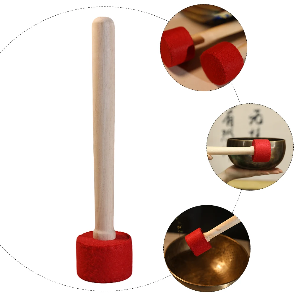 

Singing Wrapped Portable Lightweight Bowl Striker For Yoga Meditation Premium Striker Mallet For Gong Durable Bowl Mallet