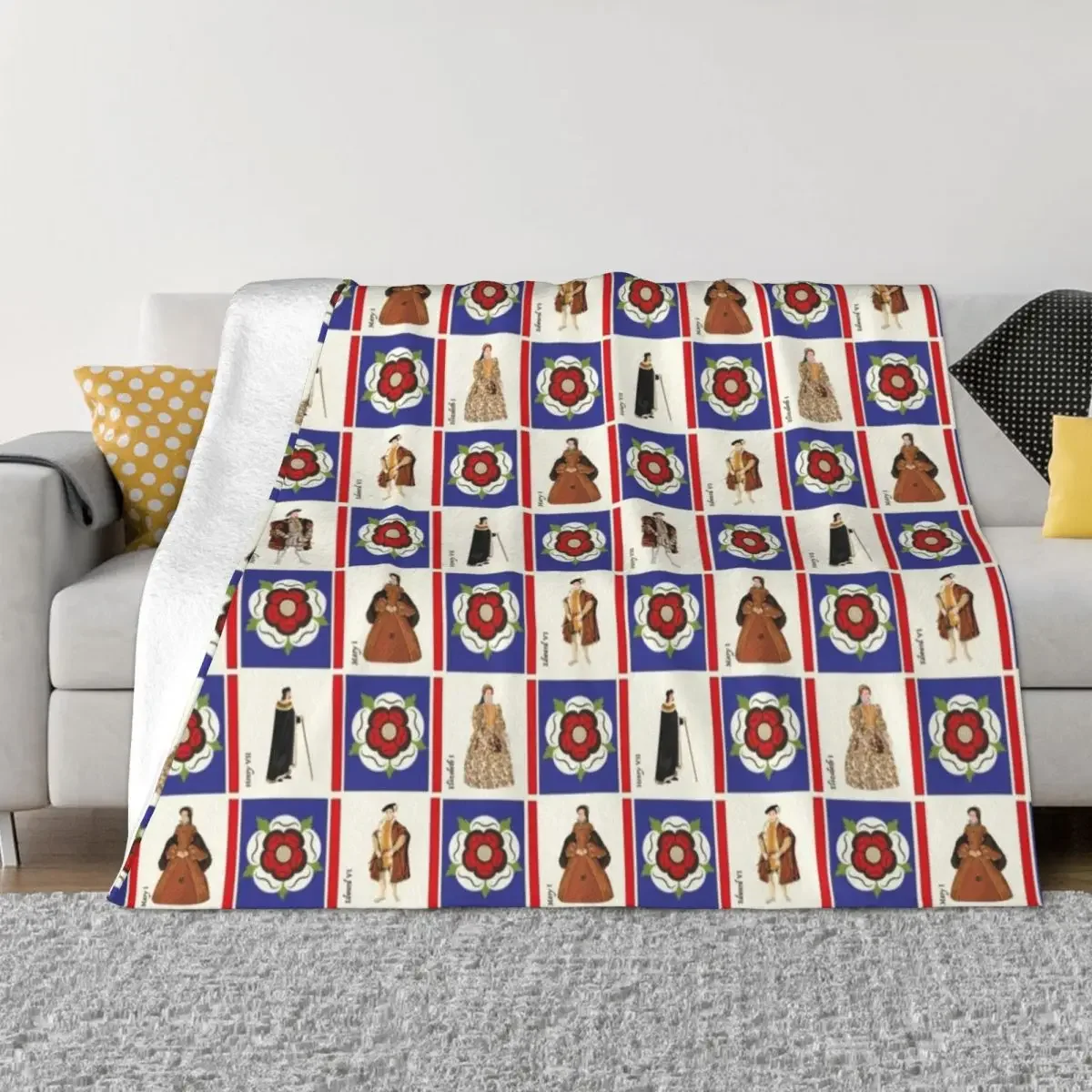 

The House Of Tudor Throw Blanket heavy to sleep Large Blankets