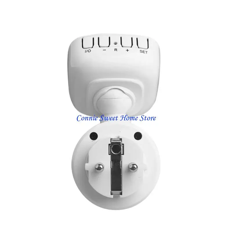 

LXAF Rotating Screen Digital Timer Socket Timer Outlet Home Appliance Timer Control Socket Electronic Digital Timer Switches
