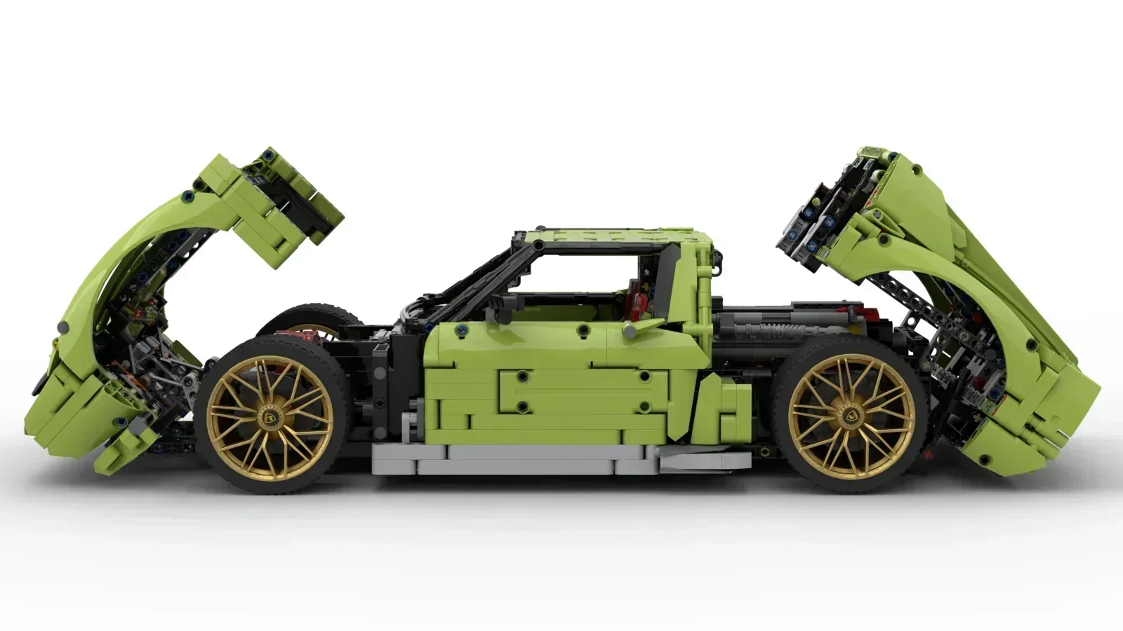 Champion Speed Cars Moc Building Block Modular Concept Sports Car Model Technology Brick DIY Assembly Super Sports Car Toy Gift