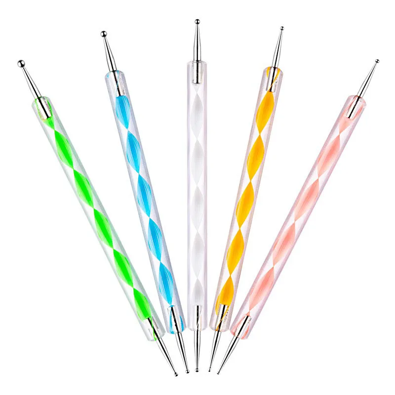 New Nail Dot Rod Pen Rhinestone Applicator Pencil Dotting Rhinestone Catcher for Nails DIY Manicure Tools DB06