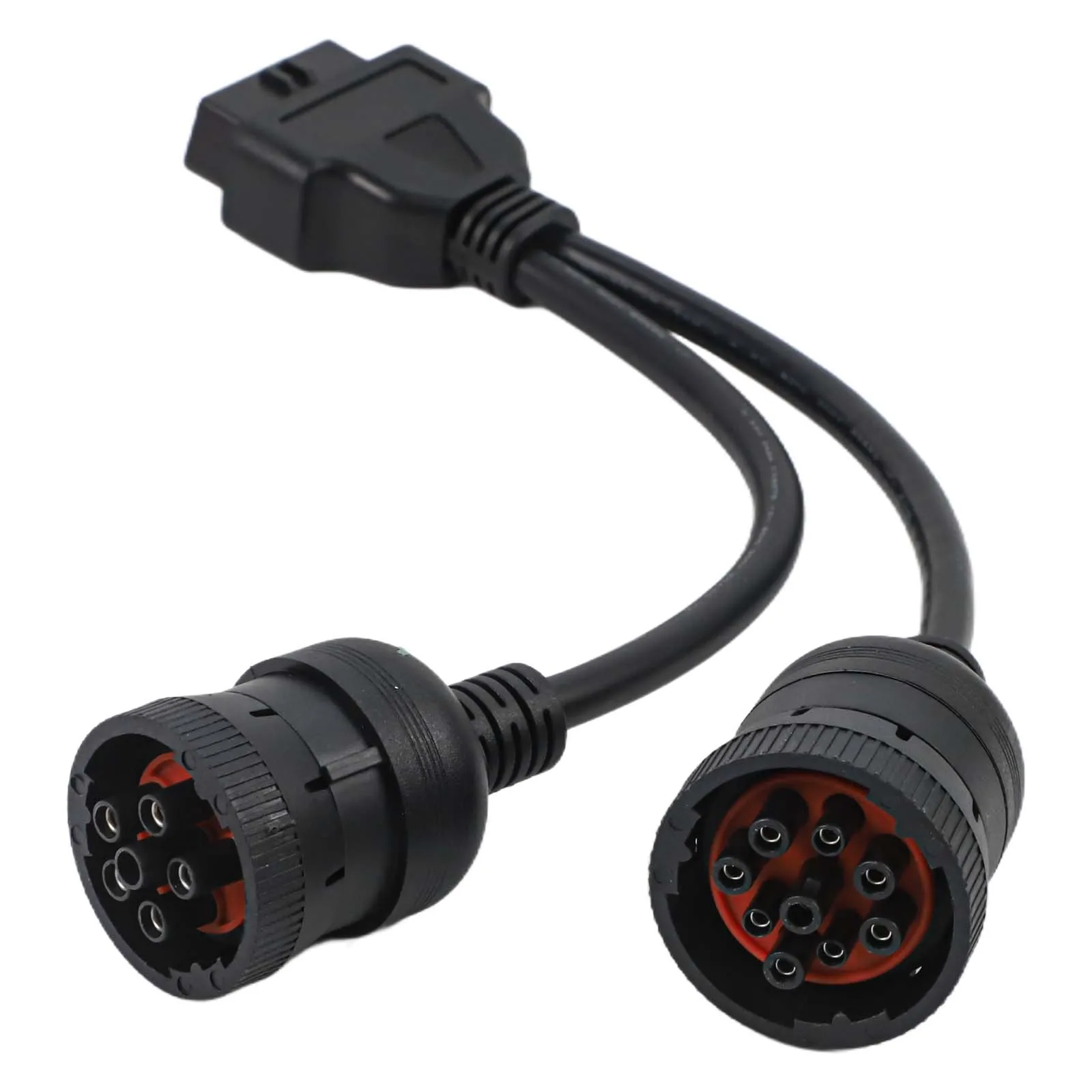 Automotive Diagnostische 30 CM Diesel Truck Kabel Motor Onderhoud 6 Pin Naar 16 Pin KAN J1939 Data Ondersteuning Eenvoudige Installatie