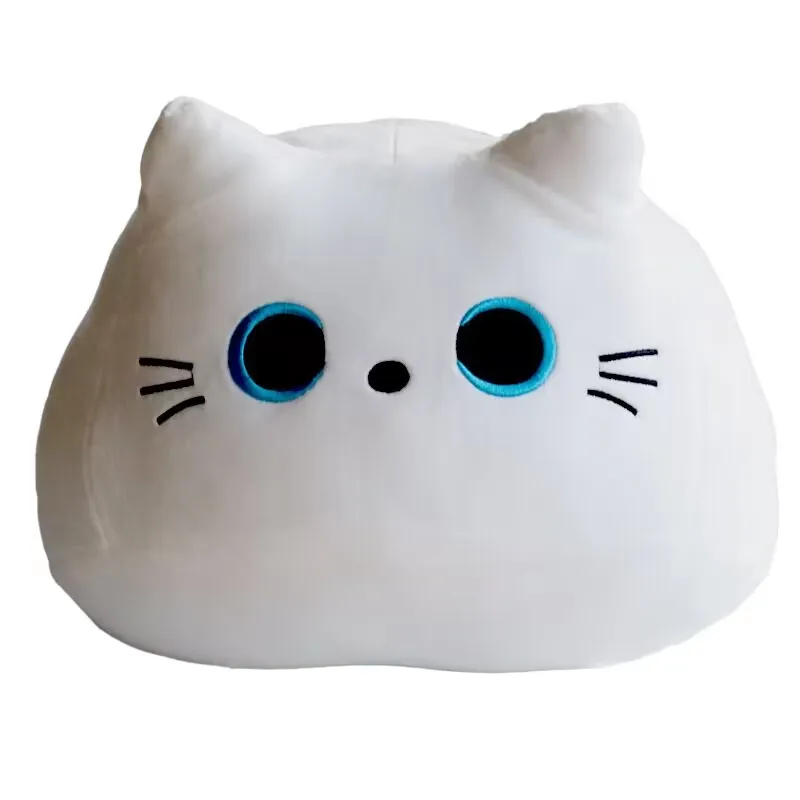 Kuschelige kleine Katze Plüsch Anhänger Spielzeug flauschiges Kätzchen wie echte Simulation Tier Plüschtier Peluche Pelucia Release Druck Kinder Geschenk