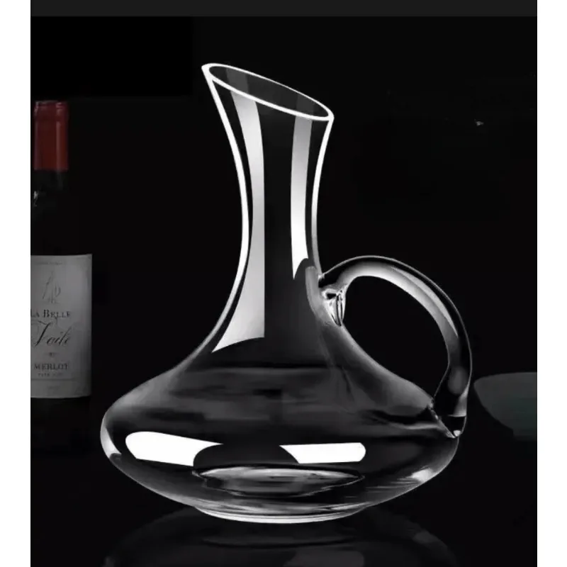 Wine Decanter Crystal Glass Dispenser Wine Shaker Flagon Creative Styling Barware Decanter Set Wine Separator  Bottles
