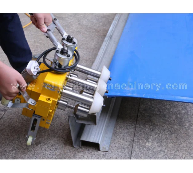 Electric Seamer for Metal Roofing (2 rollers type)