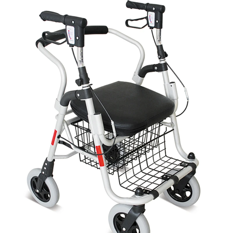 Elderly trolley shopping cart Elderly shopping cart folding portable walker to help driving