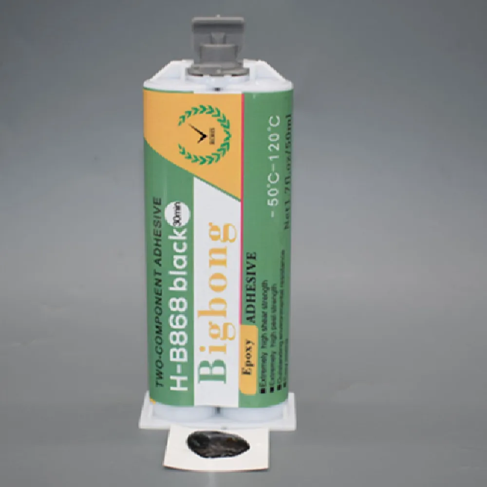 10 Stück Epoxidharz 50ml 1:1 Schwarzer Starker Klebstoff -50 ℃ -120 ℃ Hochtemperatur-Strukturklebstoffe AB 30 Minuten 2-Komponenten-Dichtungsmasse Epoxidharze – Detail 6