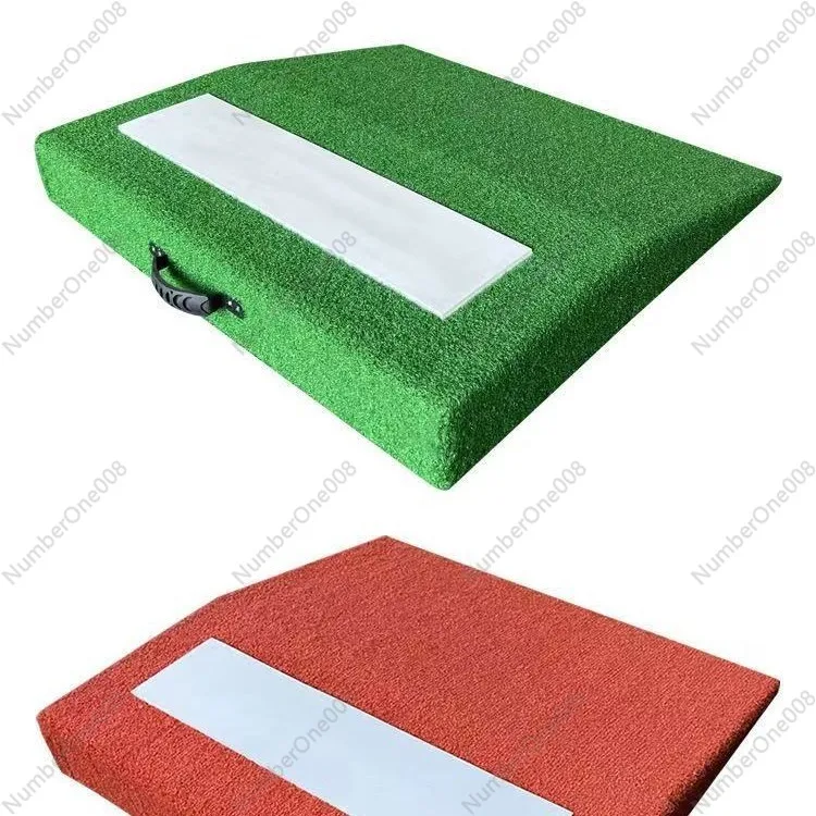 

Portable Baseball Softball Pitcher Pier Pitch Practice Mat Baseball Slope Pitcher Mound Storage