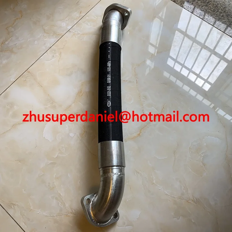 1613991500(1613-9915-00)genuine rubber oil hose assembly for screw rotary air compressor