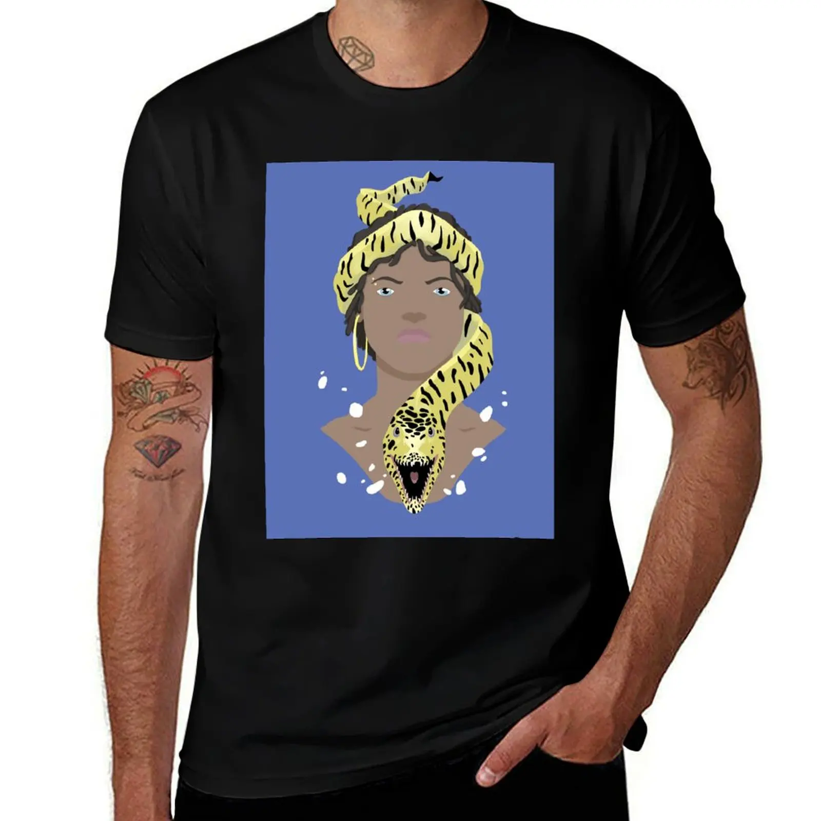 Moray eel T-Shirt Plus Size Gym Sports T-Shirt