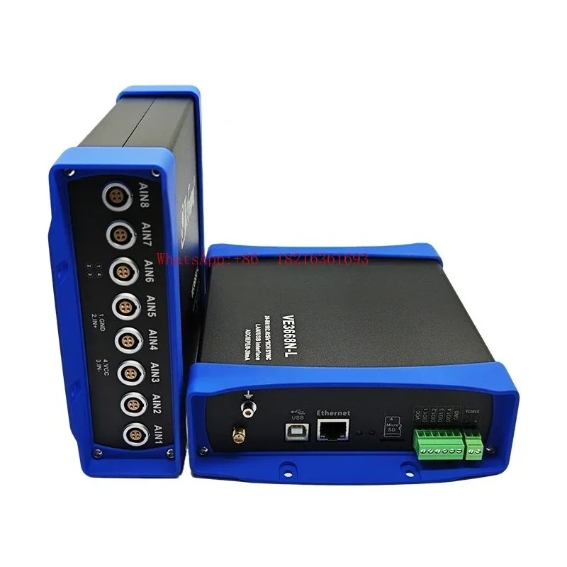 Limited Offer VE3668N-L 24-bit Data Collection Card, Strain/bridge, Support ADC/IEPE/0-20mA