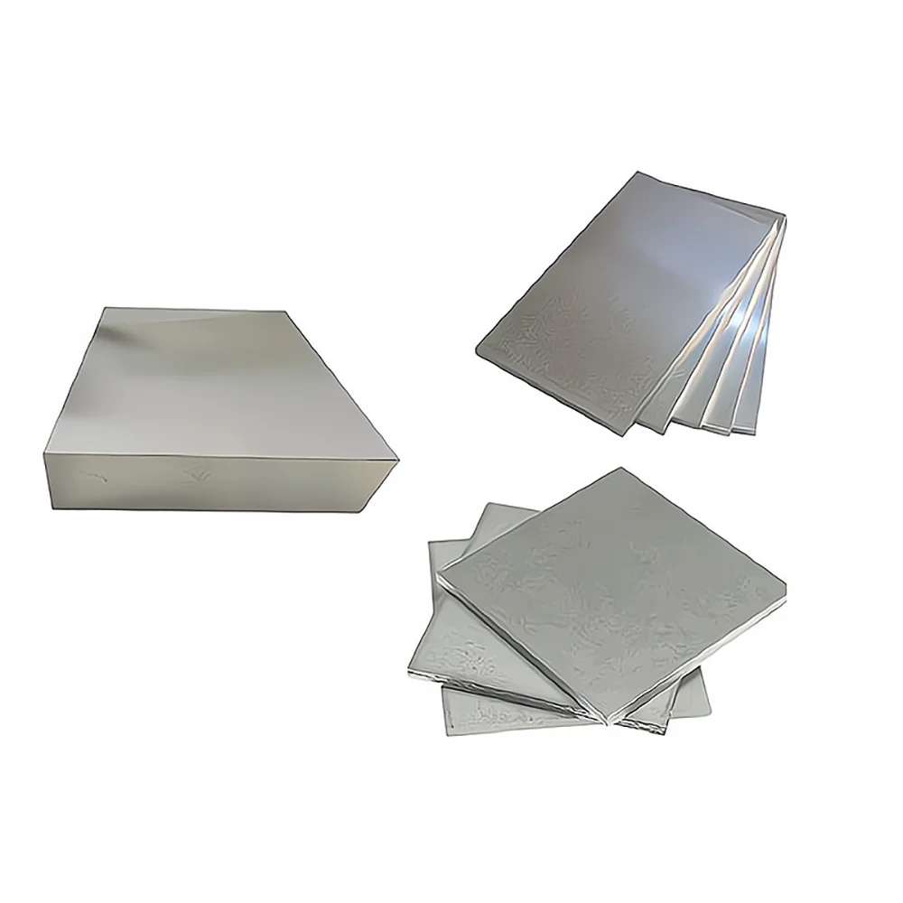 1Pcs 100x100mm 200x200mm Thickness 0.5 0.8 1 1.2 1.5 2 2.5 3 3.5 4 5mm Titanium Titan Ti Alloy Plate TA2 Thin Metal Sheet