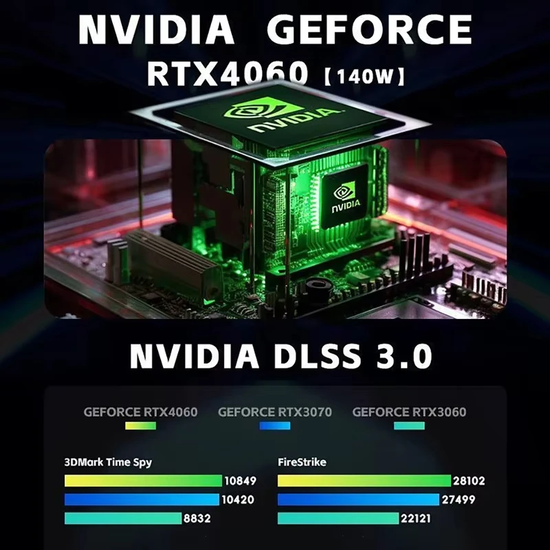 휴대용 게이밍 노트북, 인텔 코어 i9-12900H, NVIDIA RTX 4060, 8G, 64GB, RMD, 4TB SSD, DDR4, 윈도우 11, HD 카메라, WiFi6, 16 인치