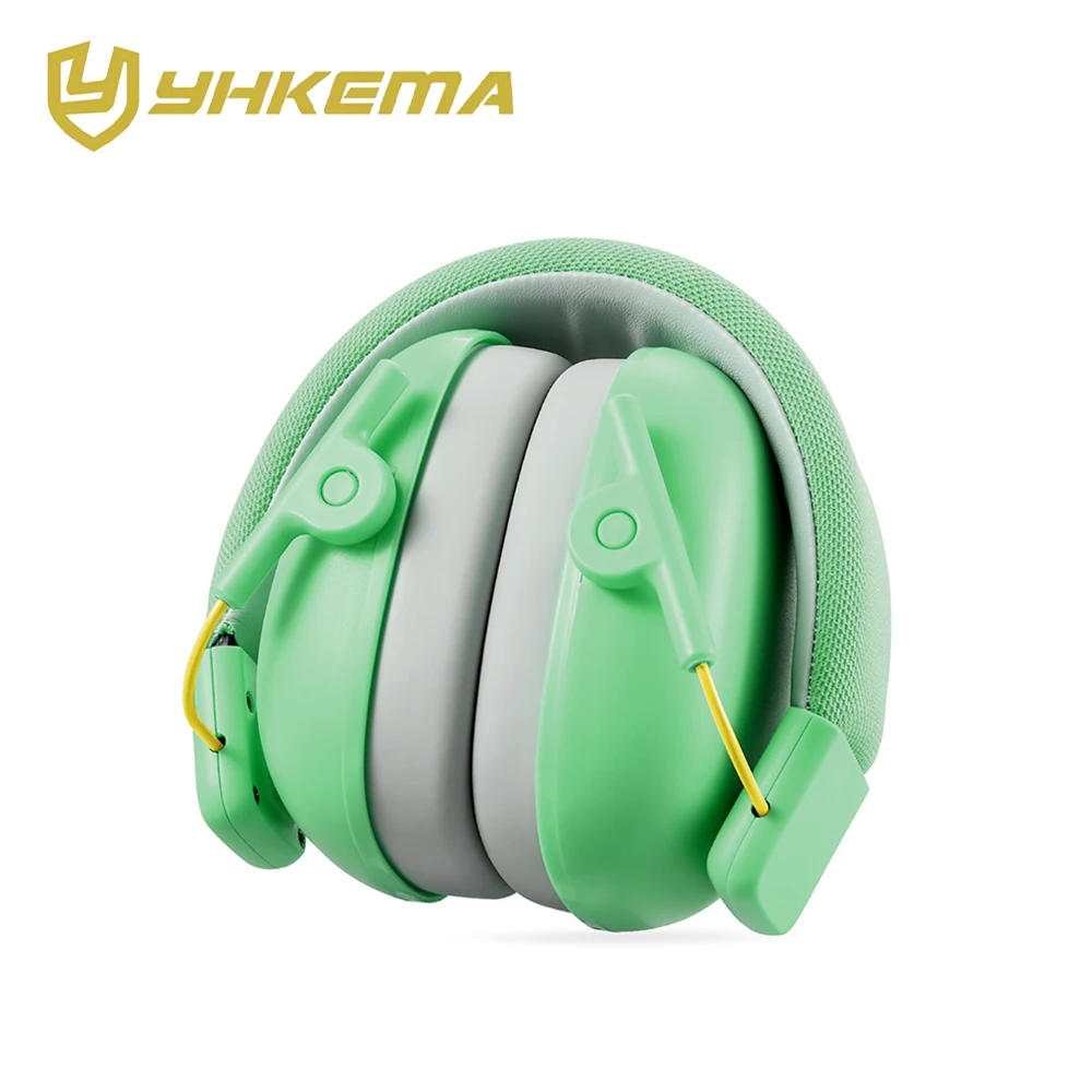 YHKEMA Kids Hearing Protection Passive Earmuffs Safety Earnmuff Headset Noise Reduction DIY Ear Defenders for Autism Children