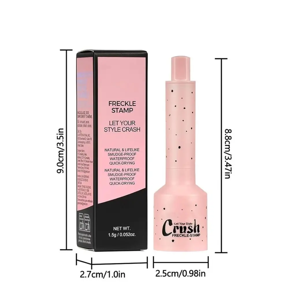 Новый водостойкий искусственный штамп для веснушек, устойчивый к размазыванию, быстросохнущий карандаш для макияжа с веснушками, натуральная долговечная ручка для веснушек
