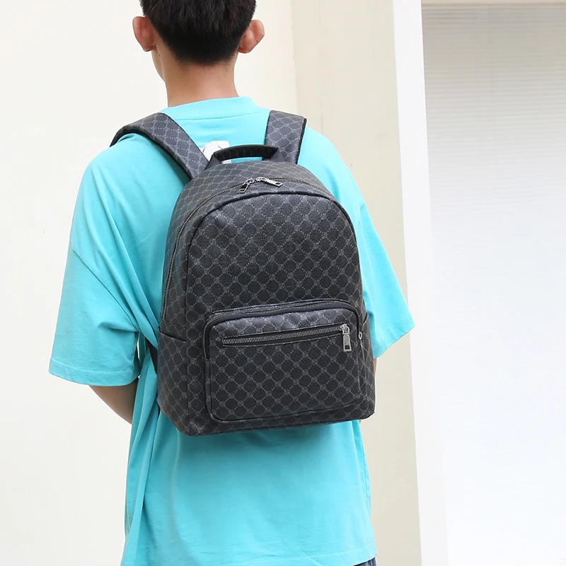 Luxury Women Backpack Bags Multifunction Leather Backpacks for Female Mochila Designer School Shoulder Bag Designer Men Backpack