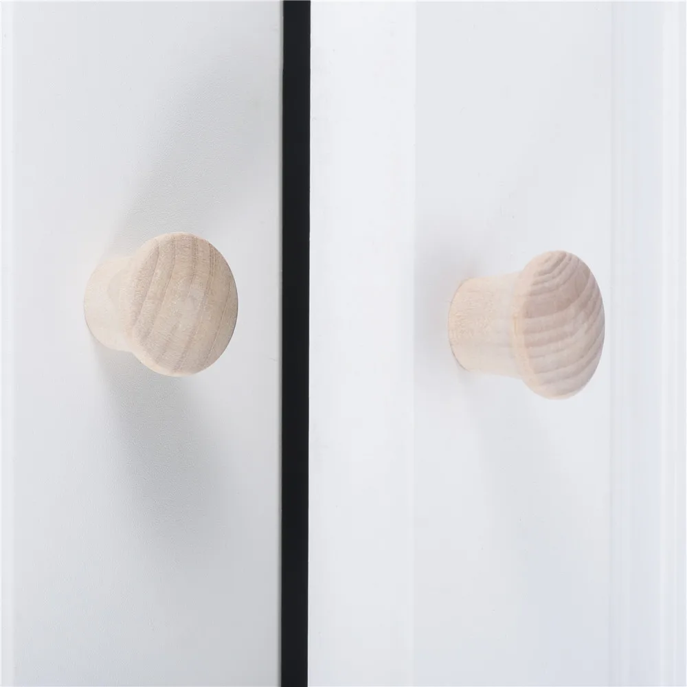 5pcs Mini Wood Knobs w/screw 23*20mm 0.91