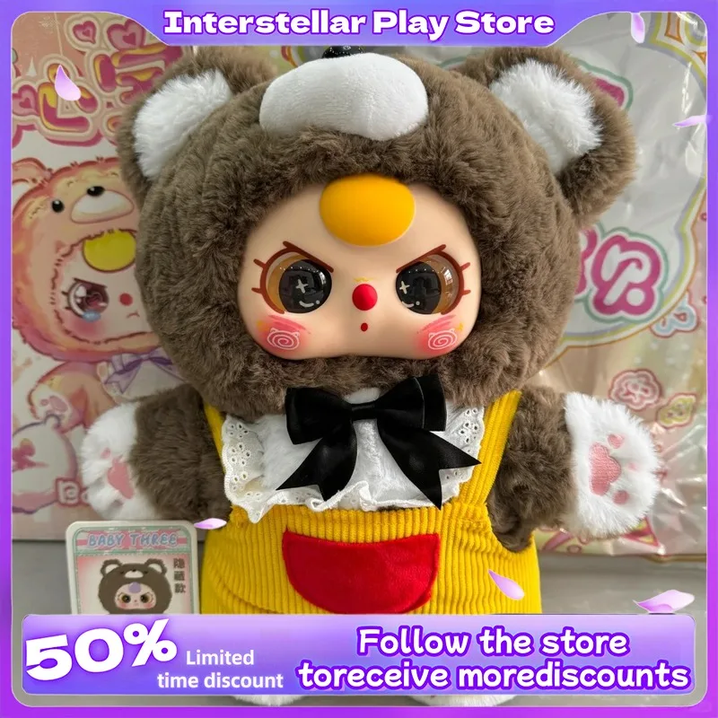 

Baby Three V4 400% Sweetheart Baby Series Blind Box Cute Lop-Eared Rabbit Action Figures Vinyl Doll Collectible Ornaments Gift