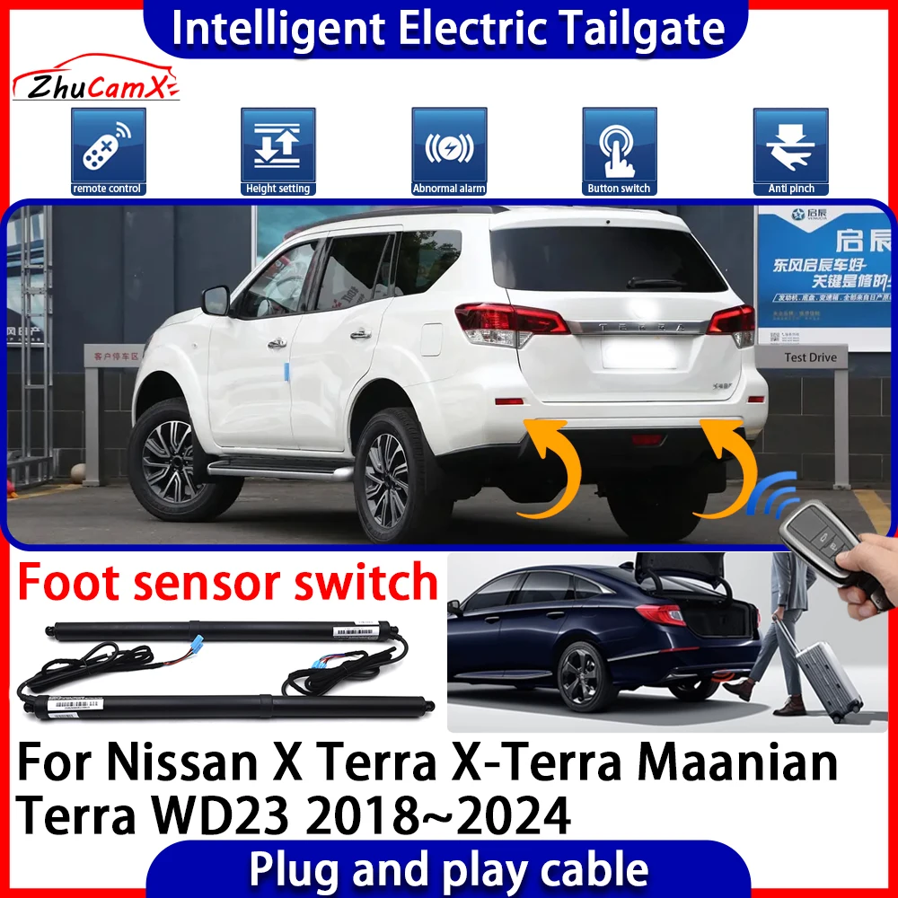 Automatic Lifting kit Trunk Intelligent Electric Tail Gate Lift Tailgate for Nissan X Terra X-Terra Maanian Terra WD23 2018~2024