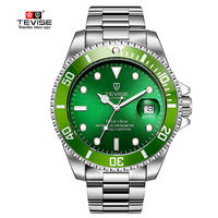 TEVISE Automatic High Quality Mechanical Luxurious For Men Waterproof Business&Fashion Stainless Steel Wristwatch