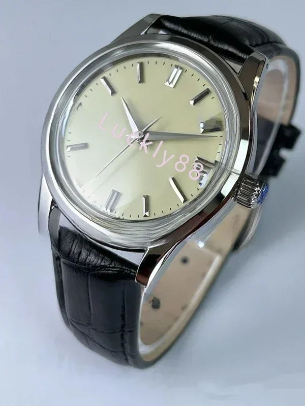 

Men'S Small Dial Manual Manipulator Imperial Concubine Needle Answer Bubble Fine Steel Leather Business